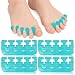 Iconikal 8Pack Pedicure Gel Toe Separator 5x12Inch Soft Reusable Bunion Relief Spa Day Foot Care Vacation Supply Toe Stretcher 4 Pairs - Image 2