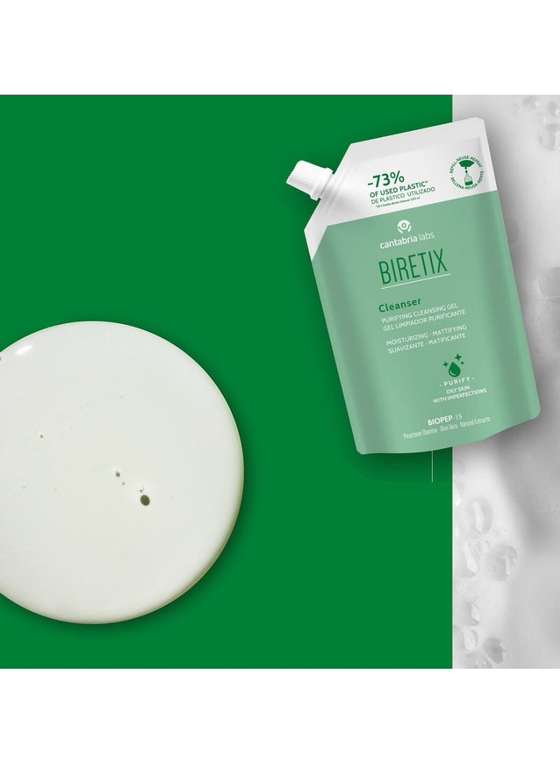 Biretix Cleanser Purifying Cleansing Gel Refill 400ml - Image 4