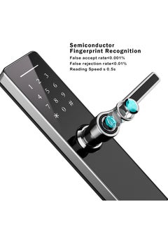 ALINK Smart Door Lock, Stainless Steel  Fingerprint TT Keyless Entry with App Control  - Image 2