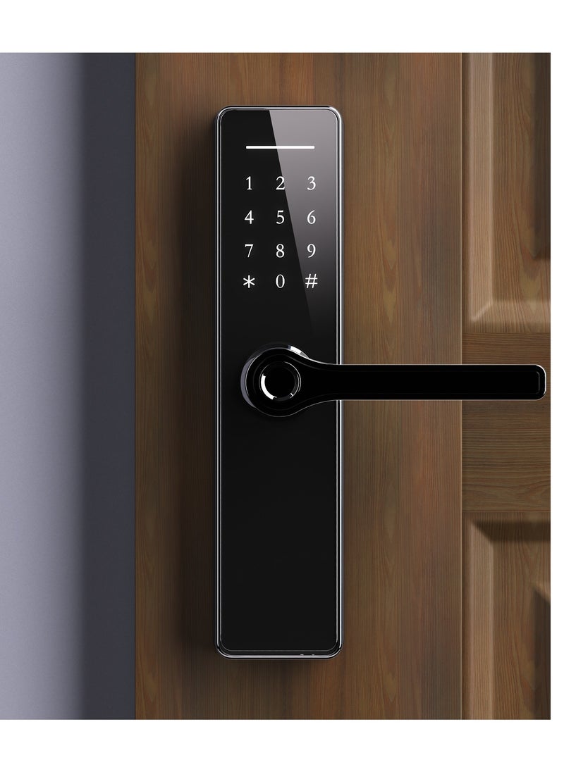 ALINK - Smart Door Lock, Stainless Steel  Fingerprint TT Keyless Entry with App Control - Image 1