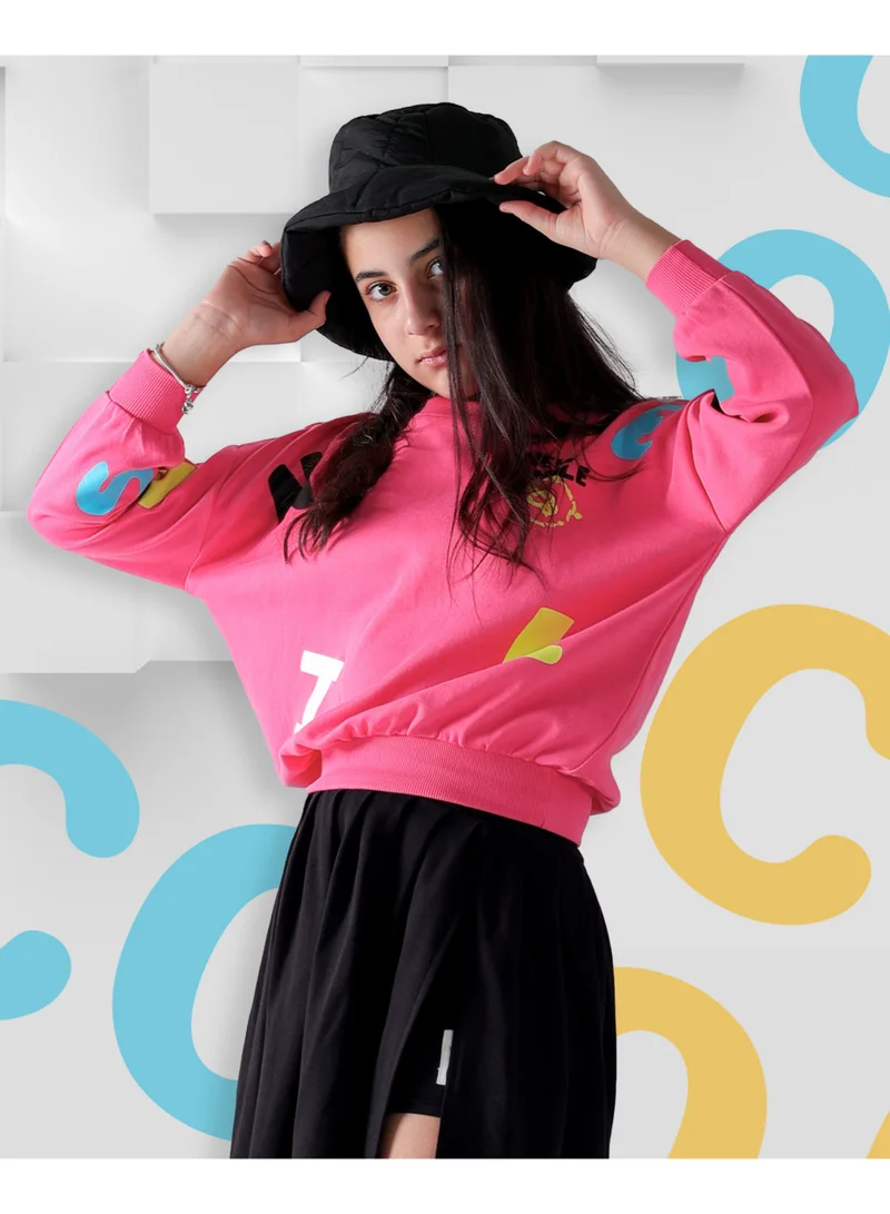 ايكو AIKO - Girls Sweat Top and Skirt Set