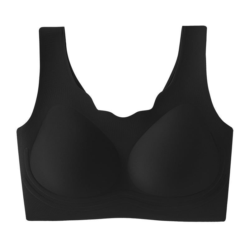 Seamless Comfort Bra for Teen Girls Black  - Image 1