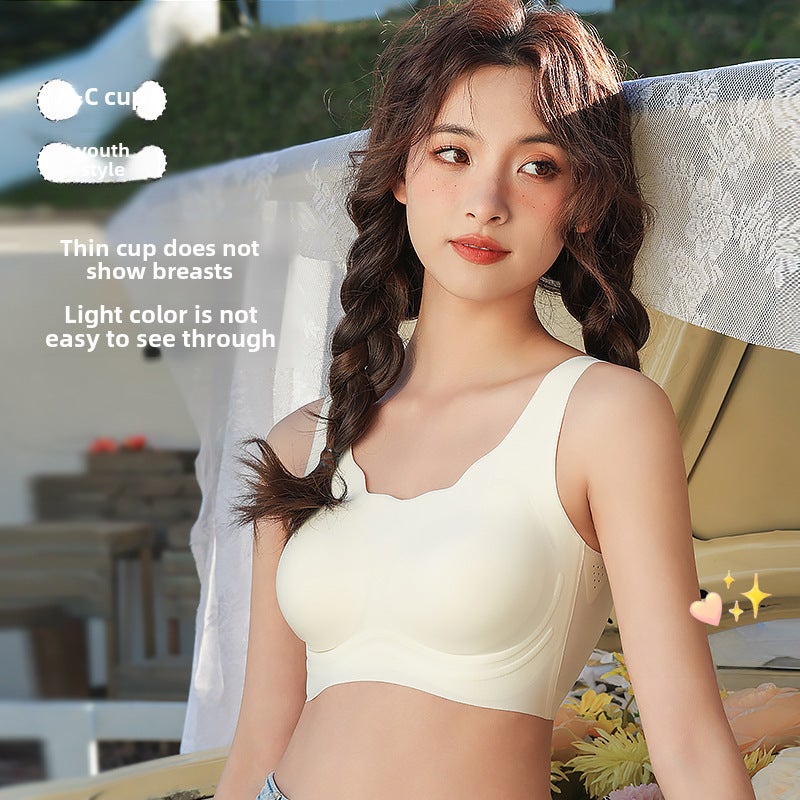 Seamless Comfort Bra for Teen Girls Black  - Image 5