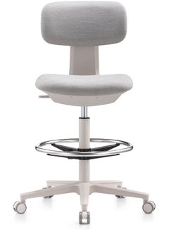 navo NAVO Pluto, High Office Chair, Ergonomic Drafting Chair with Adjustable Height Footrest, Drafting Stool Chair, Standing Desk Chair  - Image 1