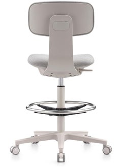 navo NAVO Pluto, High Office Chair, Ergonomic Drafting Chair with Adjustable Height Footrest, Drafting Stool Chair, Standing Desk Chair  - Image 5
