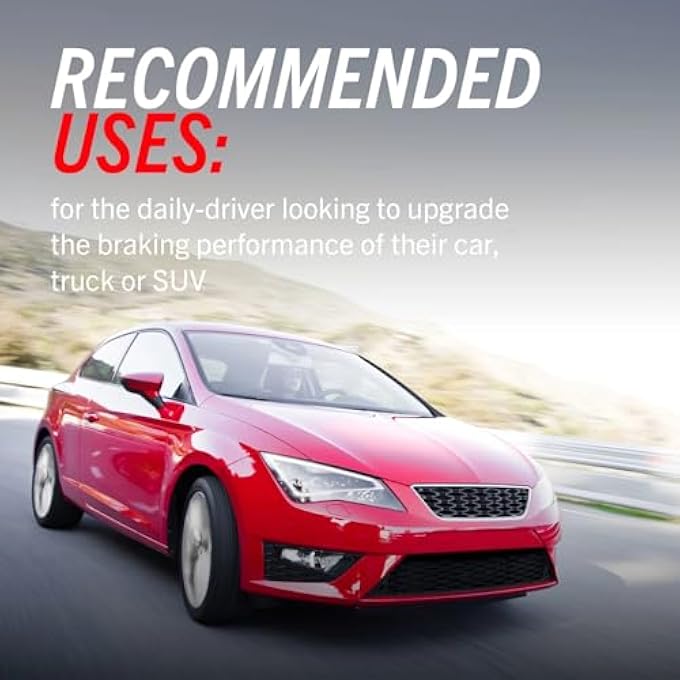 ريحني طقم فرامل خلفية Power Stop K2083 مع أقراص مثقوبة وفوط سيراميك Z23 Evolution - Image 4