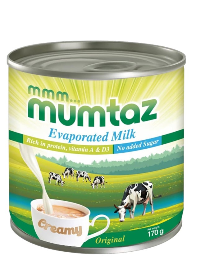 Mumtaz Evaporated Milk 170g