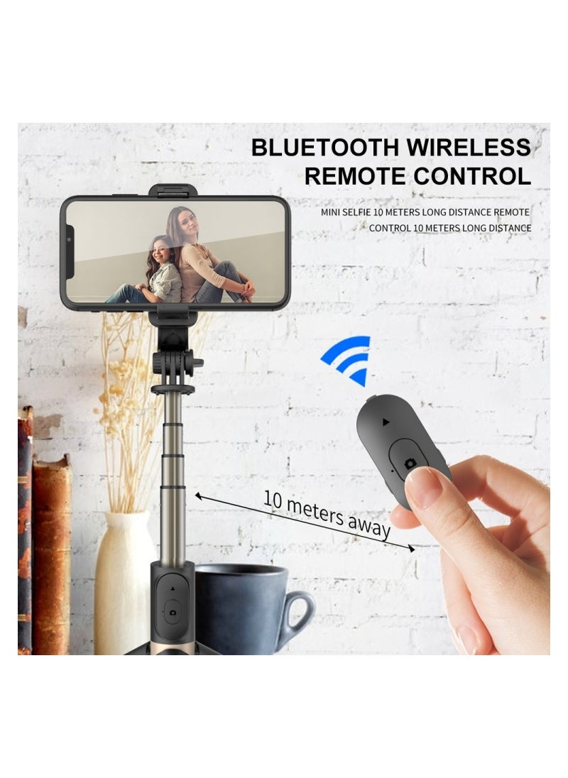 One Step Q03 Tripod Selfie Stick Extendable Stand With Bluetooth Remote  And Fill Light  - Image 3