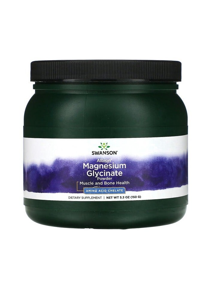 Albion, Magnesium Glycinate Powder, 5.3 oz (150 g)