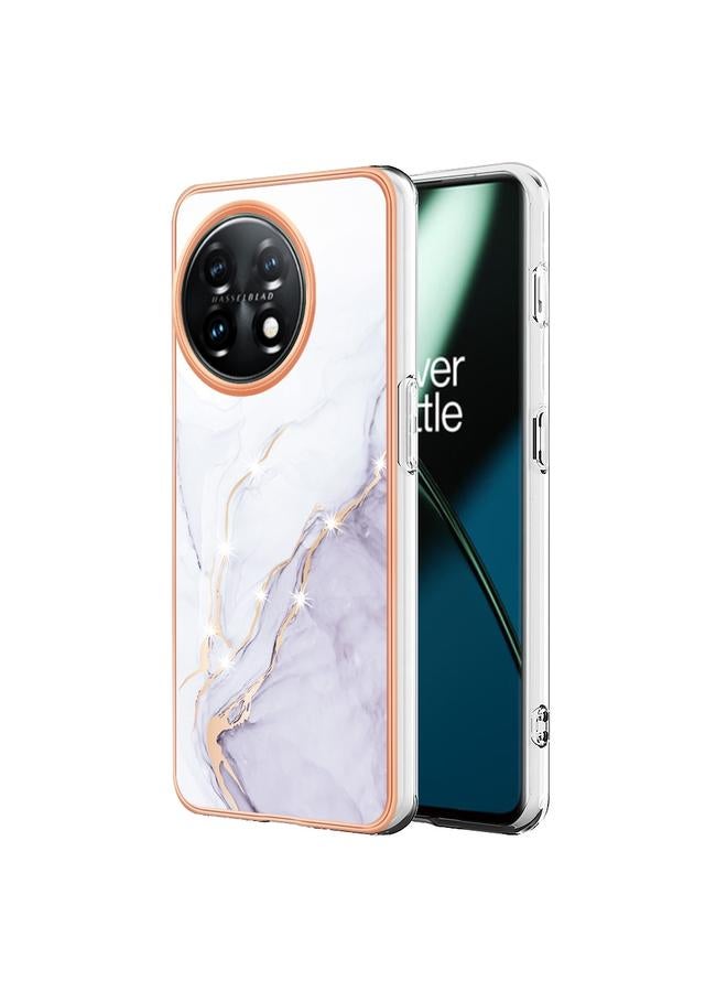 اس-توب جراب لهاتف OnePlus 11 من الرخام الكهربائي IMD مزدوج الجوانب - Image 1