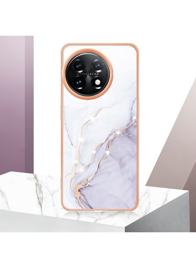 اس-توب جراب لهاتف OnePlus 11 من الرخام الكهربائي IMD مزدوج الجوانب - Image 2