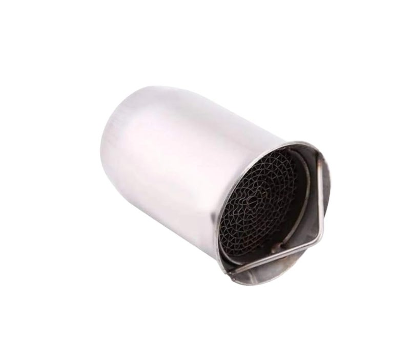 Pit Stop PGXPITSTOP Motorcycle Universal Racing Exhaust || Catalytic Converter Small Silencer Muffler Stainless Steel || Compatibility With KTM//Suzuki/Hero/Bajaj/Honda all Model Fitting - Image 1