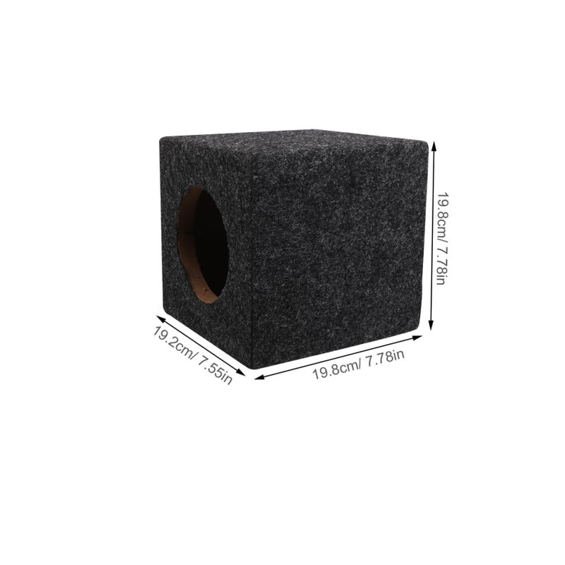 Square Car Subwoofer Box Durable Wooden Enclosure Easy Installation For Optimal Audio Performance - Image 3