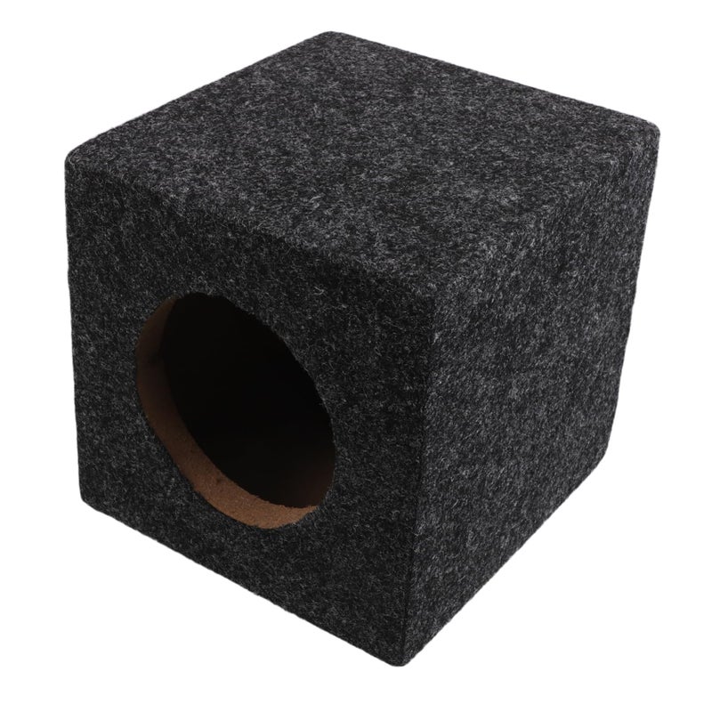 Square Car Subwoofer Box Durable Wooden Enclosure Easy Installation For Optimal Audio Performance - Image 2