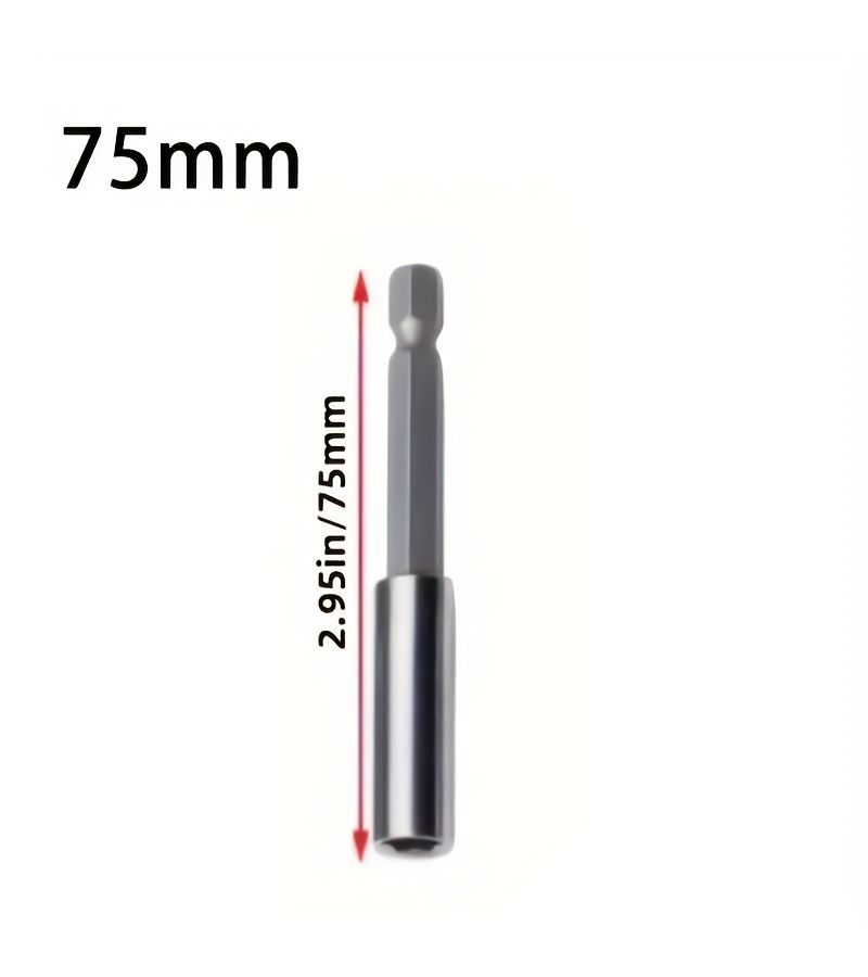 Magnetic Screwdriver Bit Set 60mm 1/4 Inch Hex Shank Quick Release Holder for Drill - Image 5