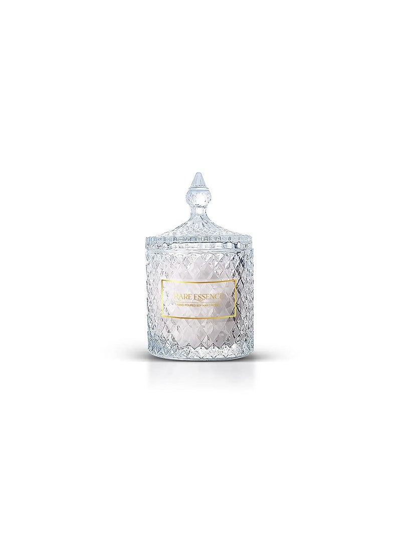 RareEssence RARE ESSENCE Diamond Cut Soy Wax Candle Jar Tuberose  - Image 1