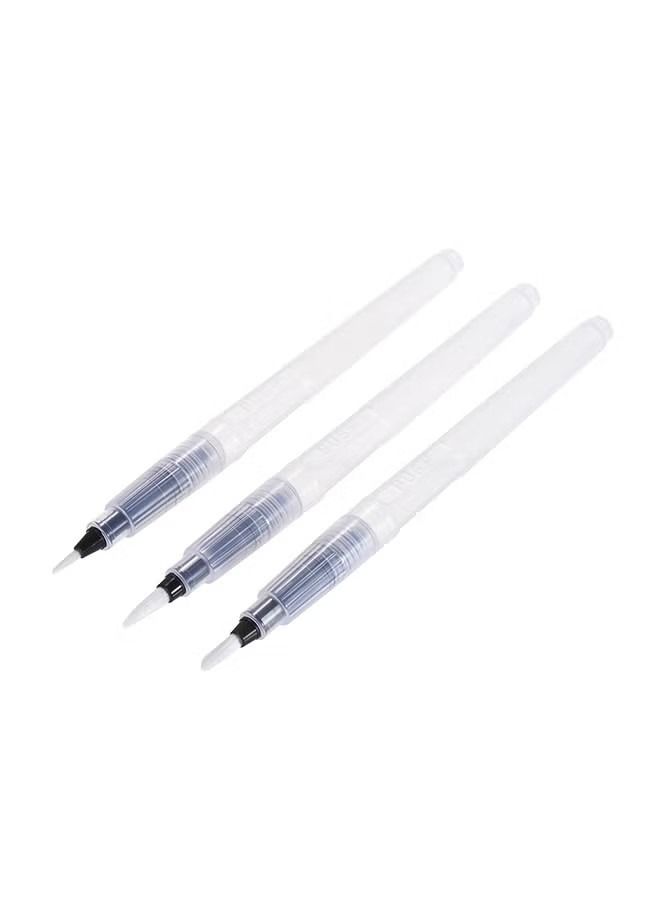 ORiTi ORiTi 3-Piece Watercolour Brush Pen Kit White - Image 1