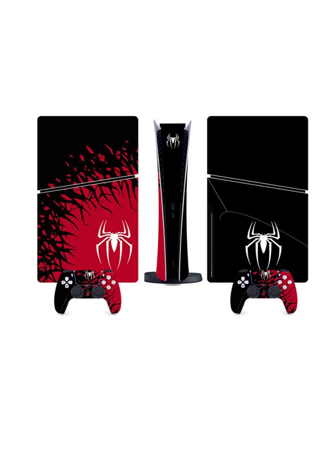 Suitable For Sony PS5 Game Console Sticker Digital Version Protective Film Fashion Clown Series Full Set Of Sticker Film-Color:PS5SlimDiscQT-19031 - Image 2