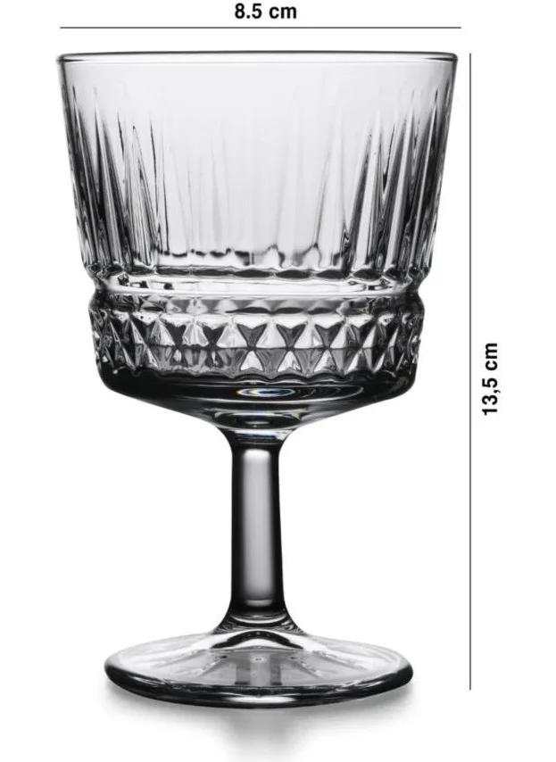 Paşabahçe 440455 Elysia Set of 4 Stem Cocktail Glasses
