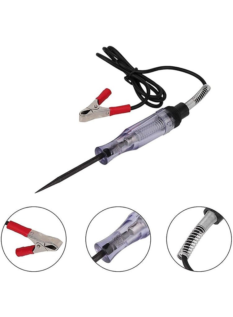 MR.SMART Mr Smart Automotive Circuit Tester, Low Voltage Test Pen with Alligator Clips, Power Failure and Induction Testing - Image 2
