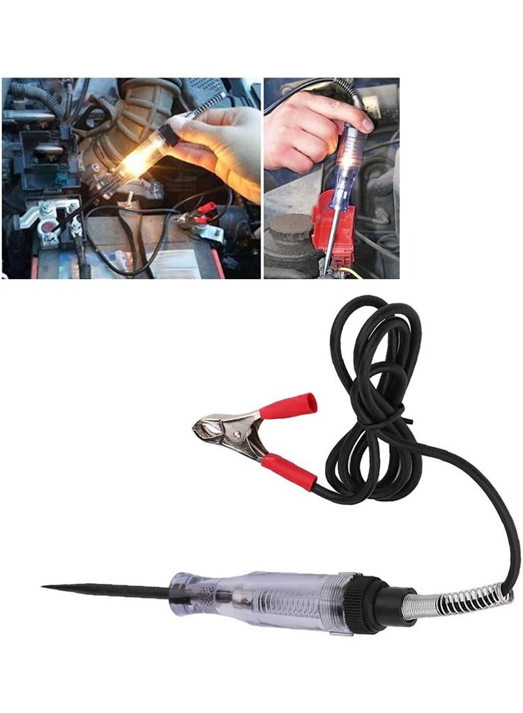 MR.SMART Mr Smart Automotive Circuit Tester, Low Voltage Test Pen with Alligator Clips, Power Failure and Induction Testing - Image 5