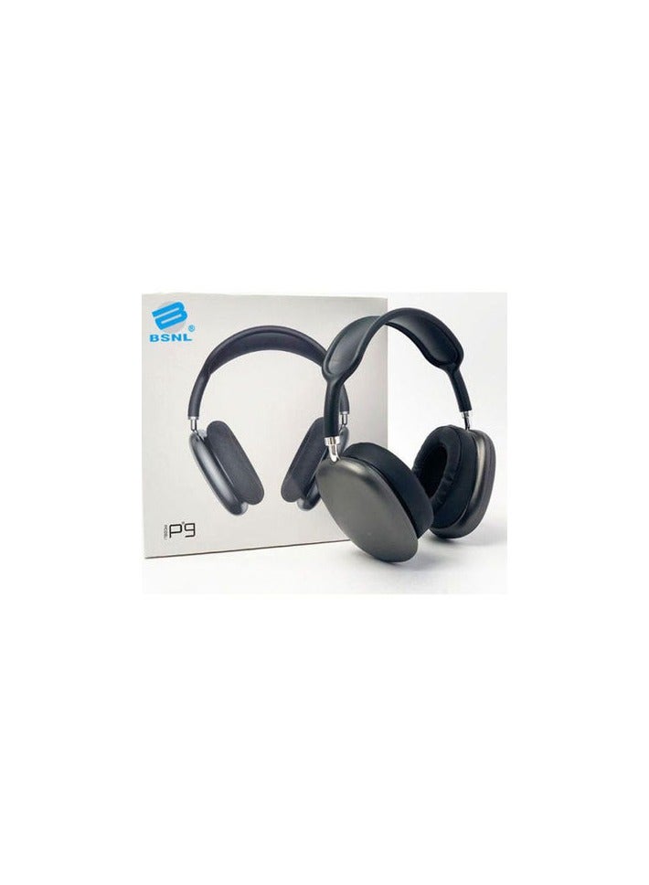 BSNL P9 Bluetooth Wireless Headset Over-Ear Headphone With Mic  - Image 1