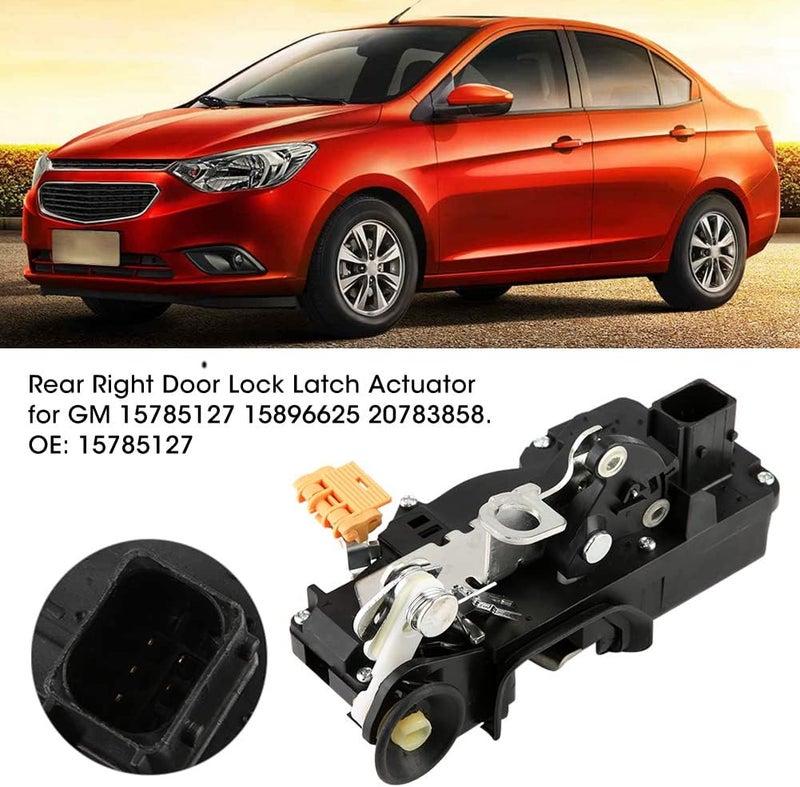 Rear Right Door Lock Latch Actuator Premium Quality Durable Easy Install for Vehicles 15785127 15896625 20783858 Metal Material - Image 5