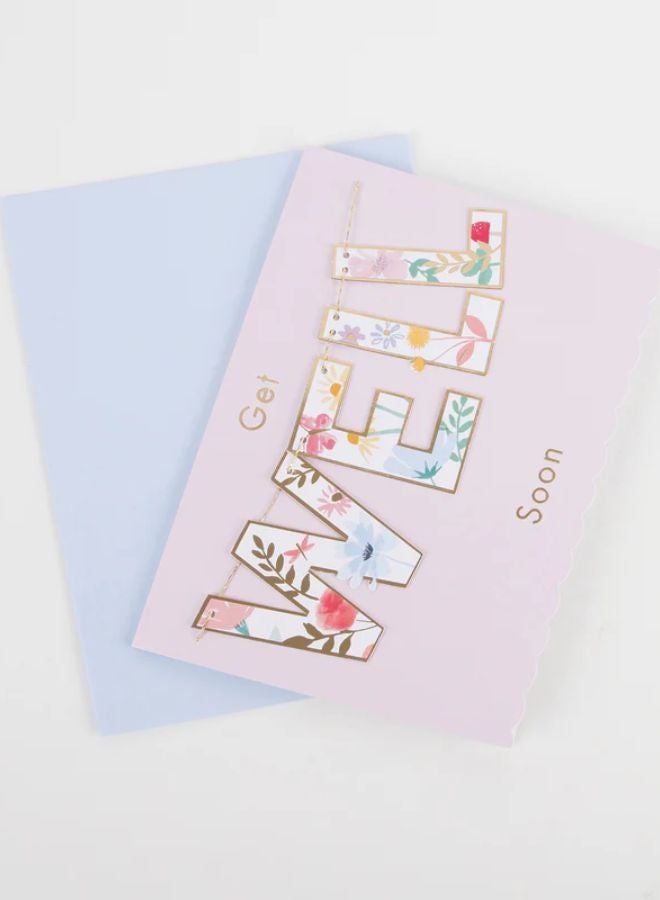 Meri Meri Get Well Soon Garland Card - Image 3