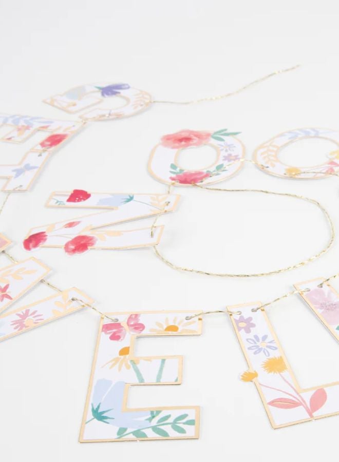 Meri Meri Get Well Soon Garland Card - Image 2