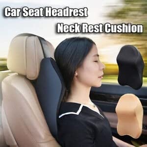 Dino's DINOS Car Seat Headrest Neck Rest Cushion, Car Neck Pillow Durable 100% Pure Memory Foam Neck Pillow with Breathable - Image 2