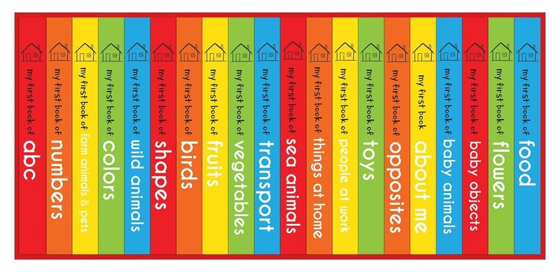 مجموعة مكتبة التعلم الأولى: مجموعة هدايا من 20 كتاب لوحي للأطفال (تصميم أفقي) من دار وندر هاوس للنشر - Image 3