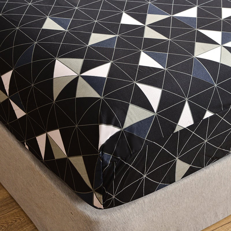 Skin-Friendly Cotton Sanding Bed Hat Single-Piece Simmons Protective Cover Aloe Vera Cotton Taiwan Bed Bag Non-Slip Fixed - Image 4