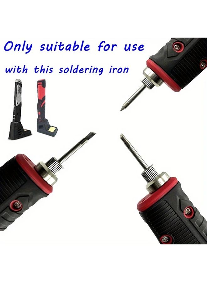 TB Tip Type Threaded Metal Replacement Tips For E10 Interface USB Soldering Iron - Image 4