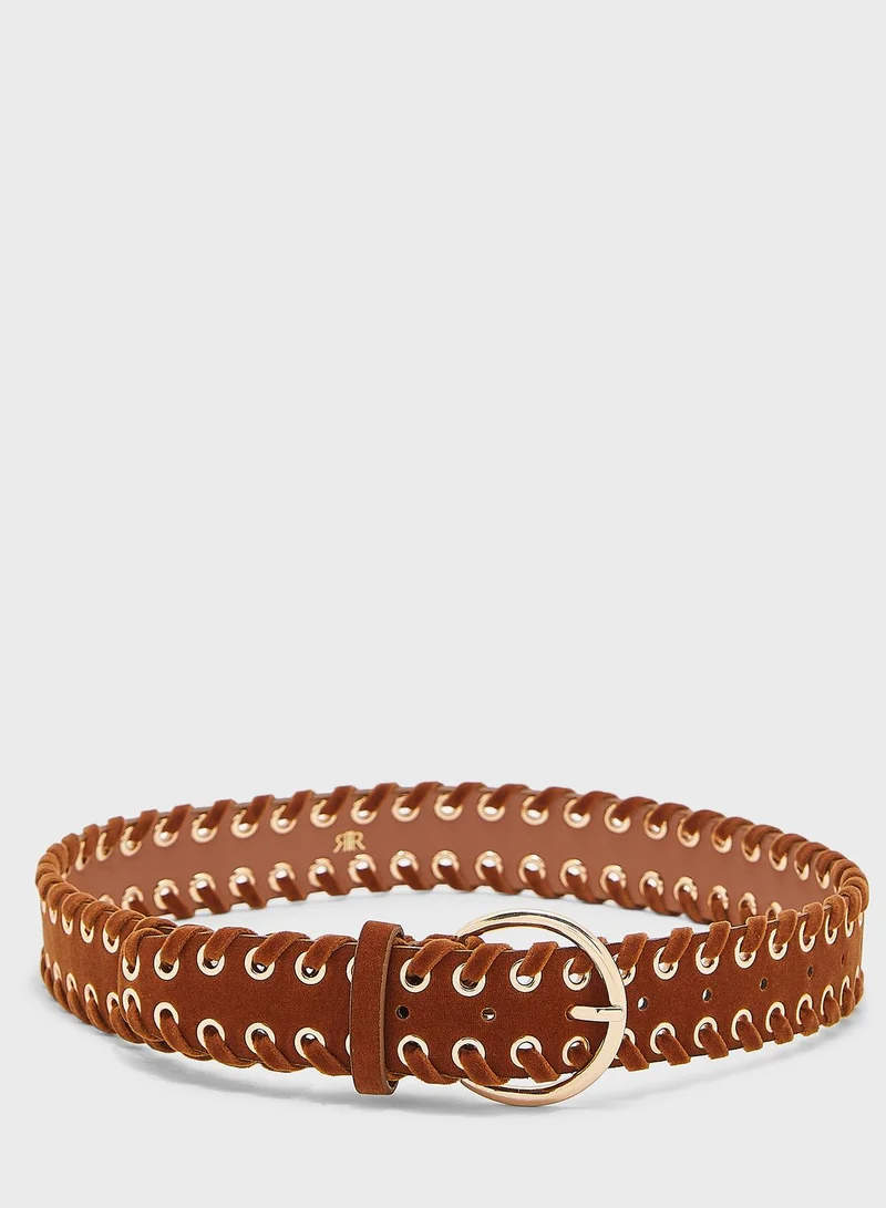 RIVER ISLAND Allocated Hole Belt