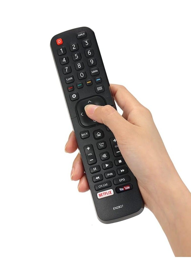 ELTRAZONE Hisense TV Remote Control EN2B27 - Replacement for Hisense 32K3110W, 40K3110PW, 50K3110PW, 40K321UW, 50K321UW, 55K321UW - Image 5
