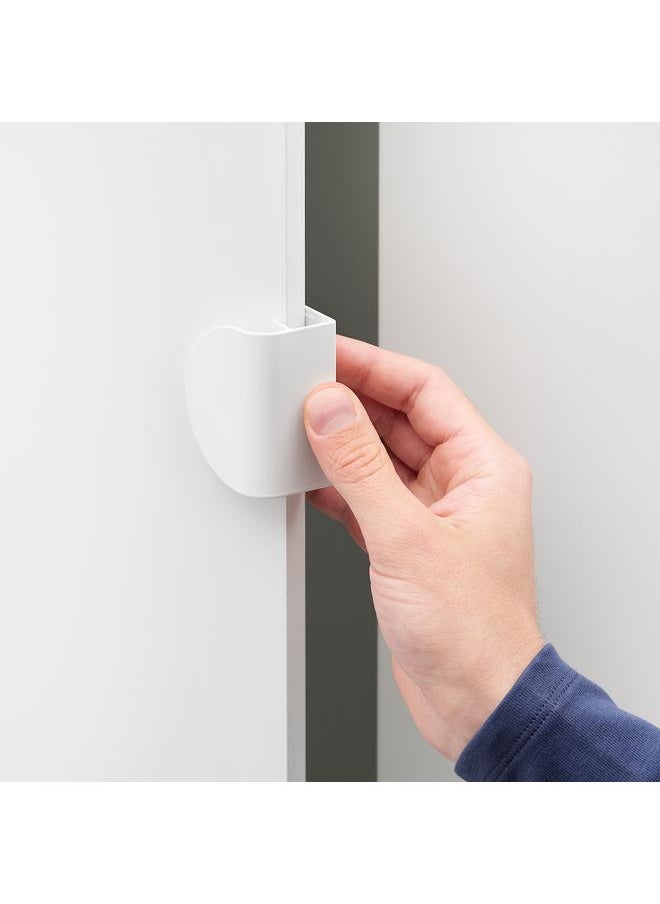 Beauenty Clip-on handle, white, 60 mm 2 pack  - Image 2