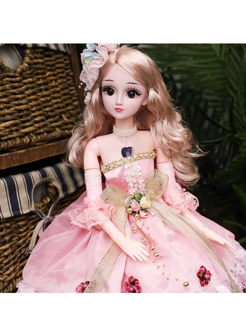GT-Wheel Fashion Princess Doll for Girls Large Premium Toy with Tiaras Hair and Accessories - Image 1