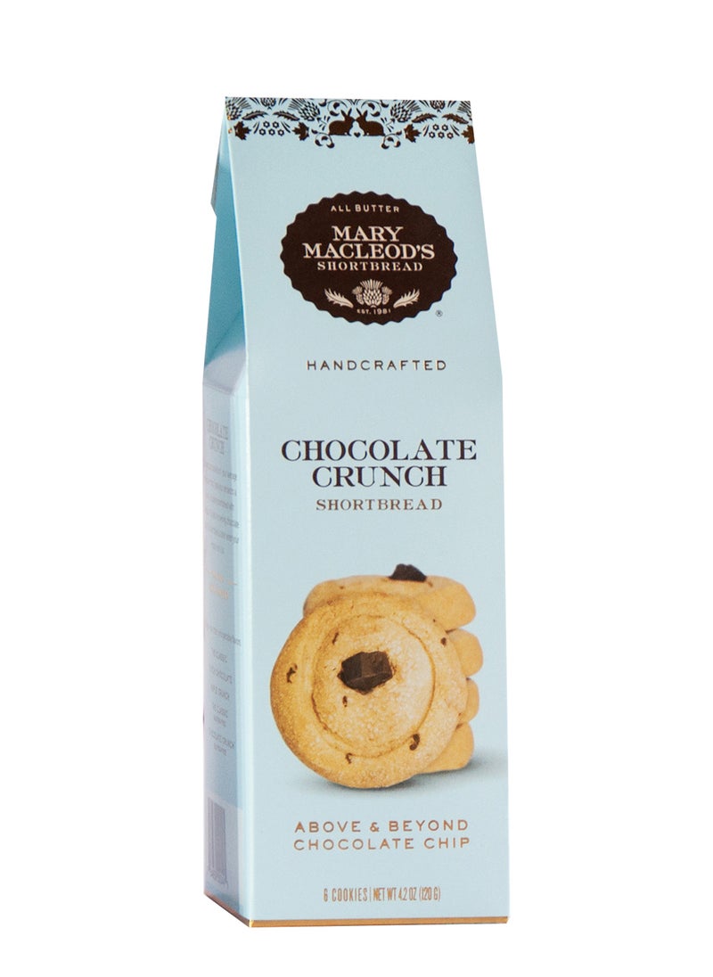Mary Macleod's Shortbread All-Butter Chocolate Crunch Shortbread Cookies 120 gm  - Image 1