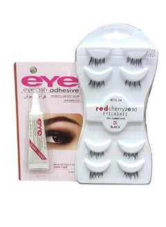 Red Cherry Eyelashes Tip DS 04 With Black Glue