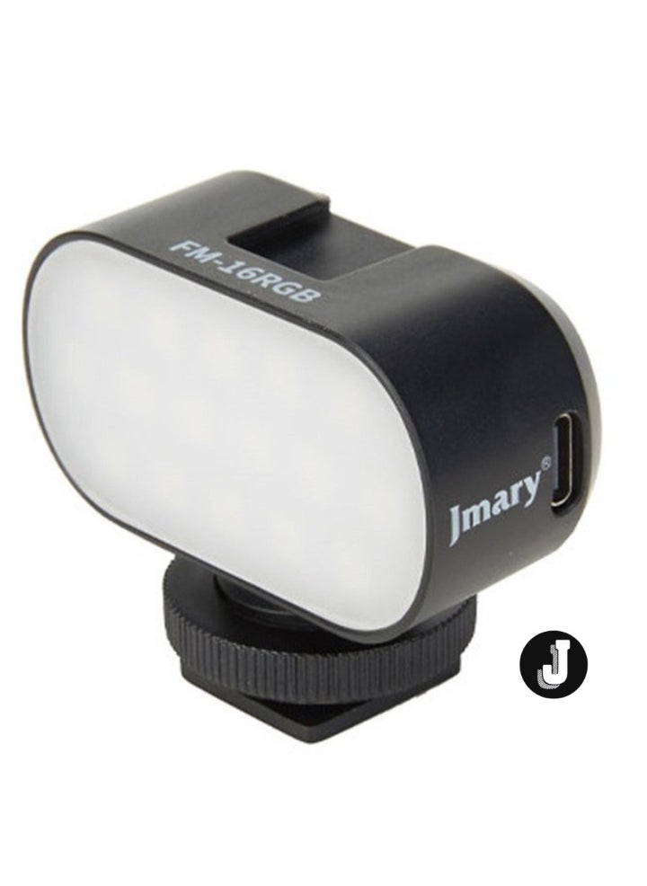 JAJEEK RGB Mini Video Fill Light – Compact, Adjustable RGB Lighting for Photography, Vlogging, and Creative Content Creation  - Image 1