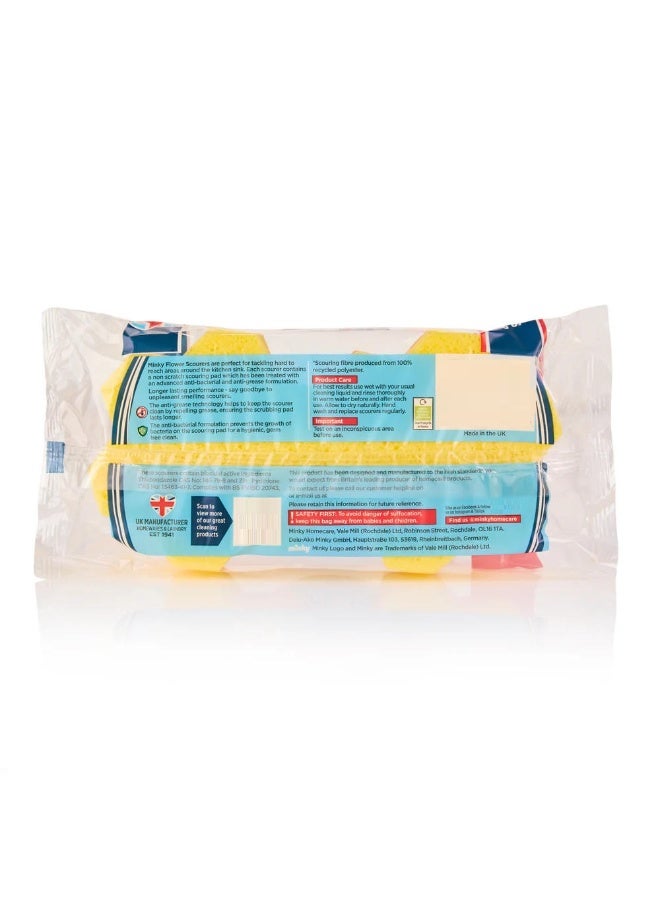 minky Non-Scratch Flower Scourers 2 Pack - Image 5