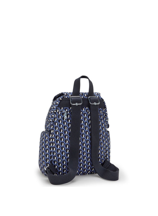 kipling City Zip Mini 3D K Blue Small Backpack  - Image 2