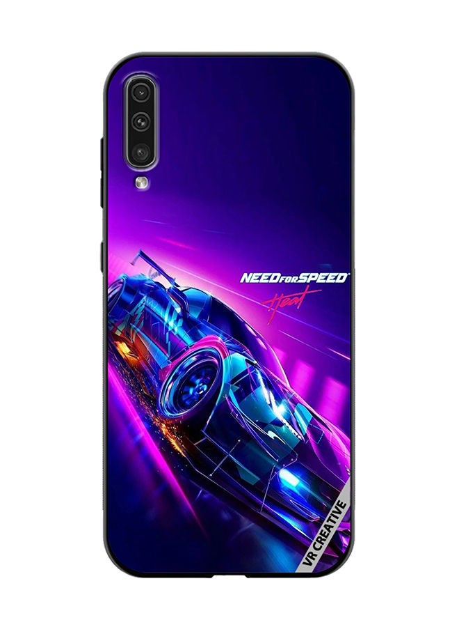 VR CREATIVE Protective Case Cover For Samsung Galaxy A50/A50s Need For Speed Design Multicolour - Image 1