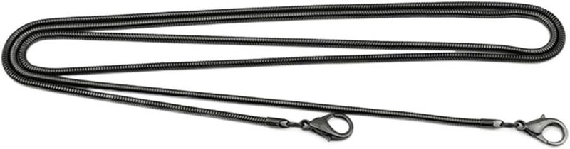 Serpentine Metal Chain Bag Strap Replacement 120cm For Handbag Satchel Shoulder Accessories - Image 1