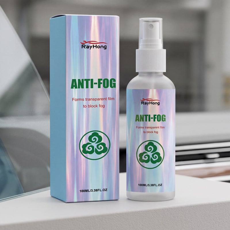 RAYHONG Anti-Fog Spray Car Windshield Rearview Mirror Cleaner  Defogger - Image 2