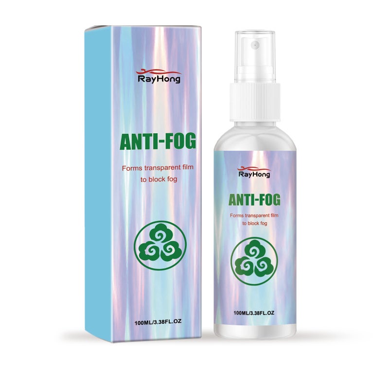 RAYHONG Anti-Fog Spray Car Windshield Rearview Mirror Cleaner  Defogger - Image 1