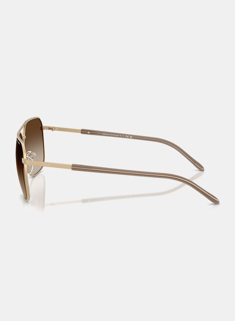 Armani Exchange Men Full Rim Pilot Sunglasses 0AX2057S 59 - Image 3