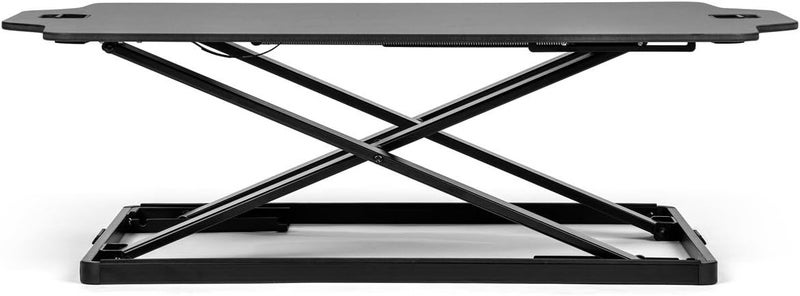 Displays2go Displays2go Sit Stand Workstations for Desktop with Height Adjustable Design  Black FDSD06SSBK  - Image 5