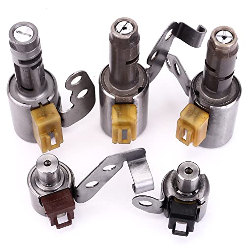CAC 5PCS U140E Transmission Shift Solenoid kit - Compatibile with RAV4 Lexu-s U240E 35240-32010 35290-21010(Only For 10 pin plugs) - Image 1