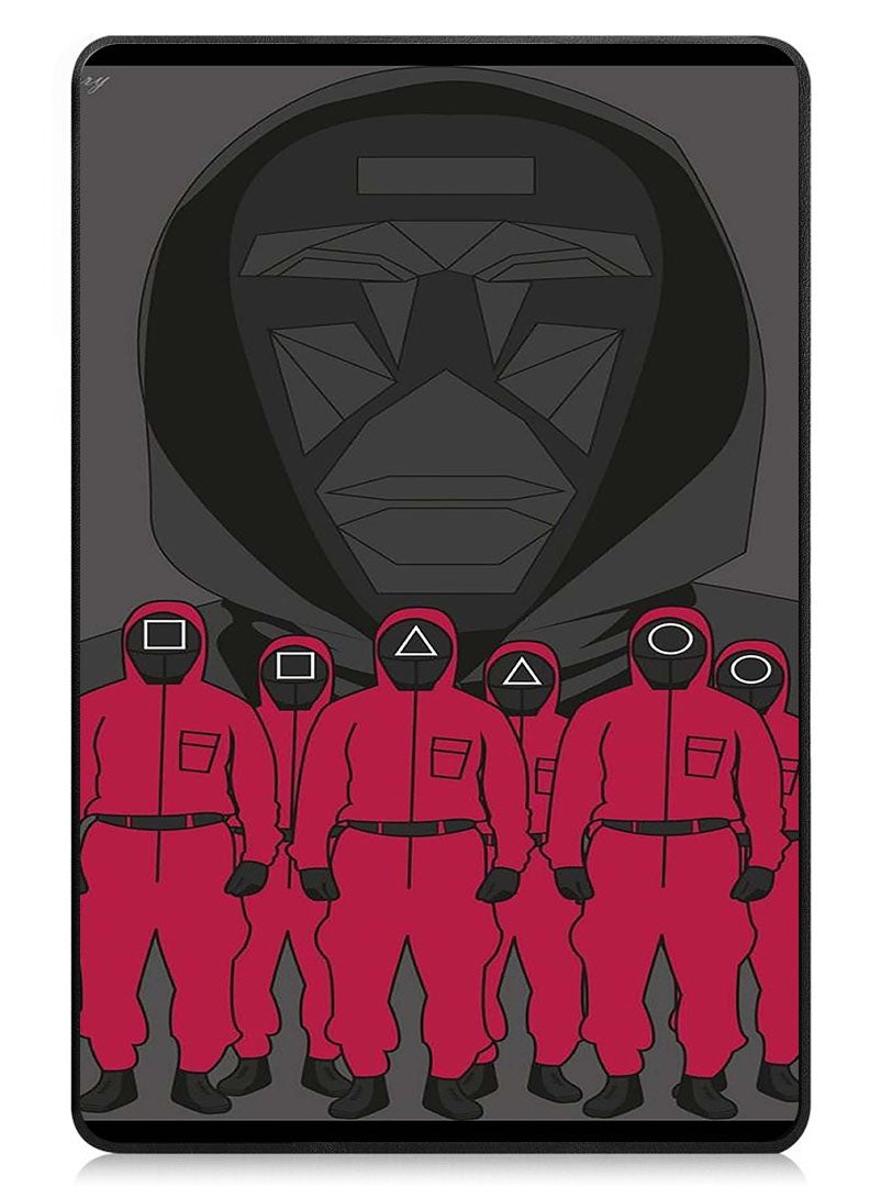 Theodor Protective Flip Case For Huawei MatePad 11.5 2023 With Trifold Stand Auto Wake Sleep Shockproof Cover Squid - Image 1